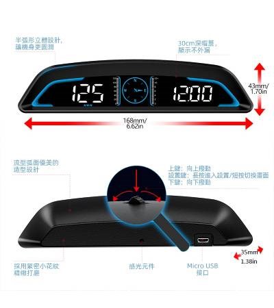G3 GPS 抬頭顯示器