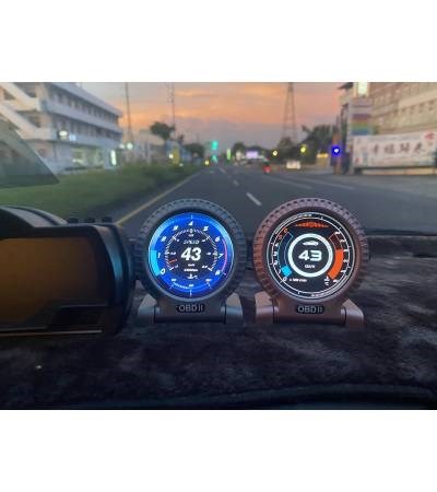 R8 OBDII 抬頭顯示器 鋅合金