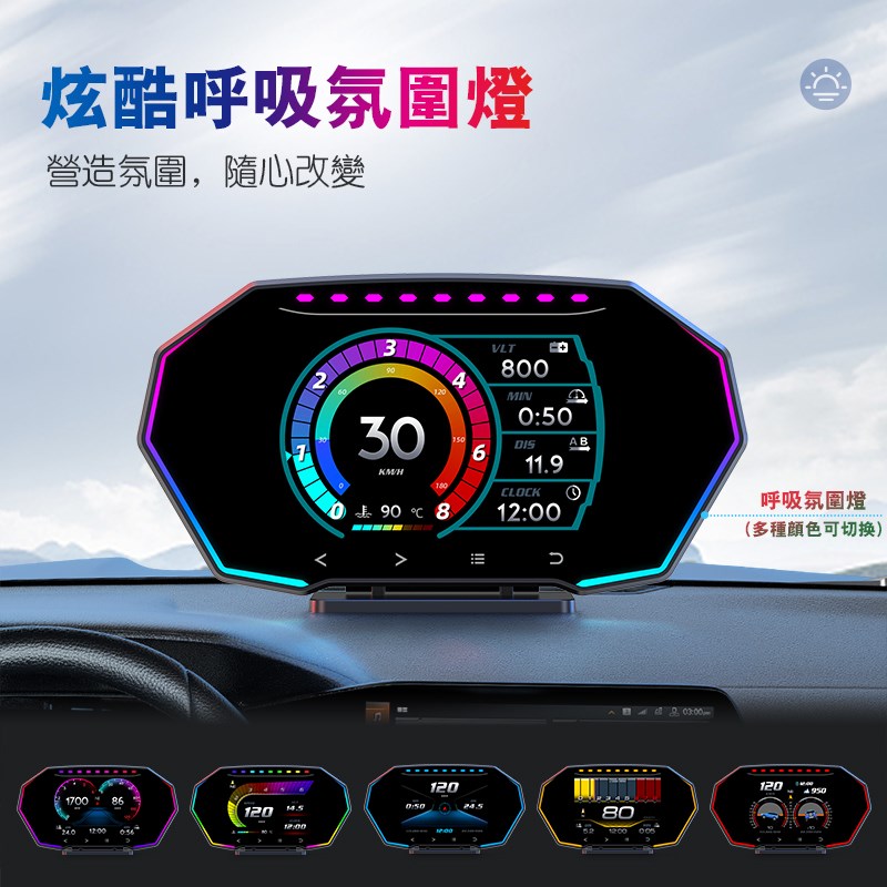 F11 PRO OBDII 抬頭顯示器 