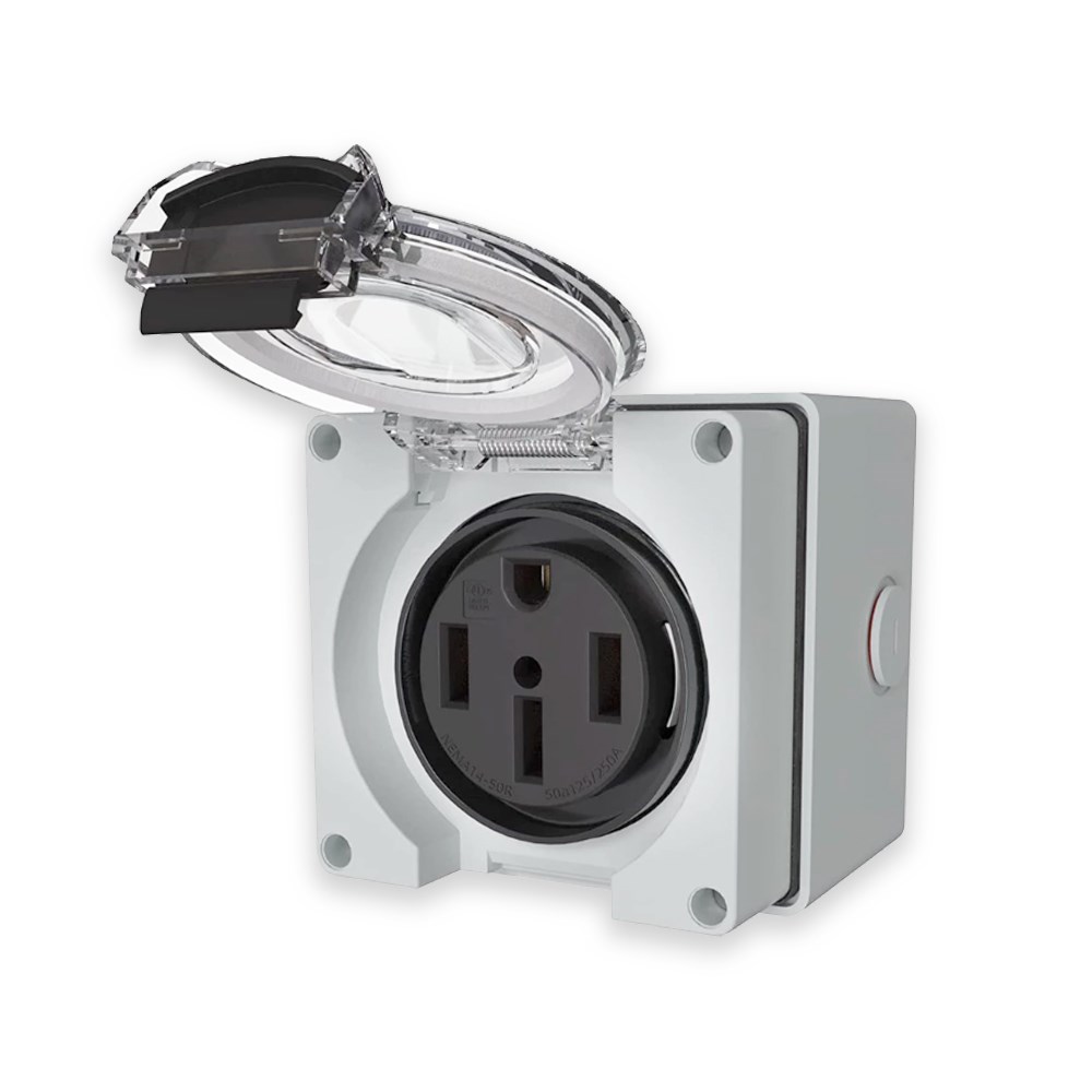 NEMA 14-50 防水電源插座盒
