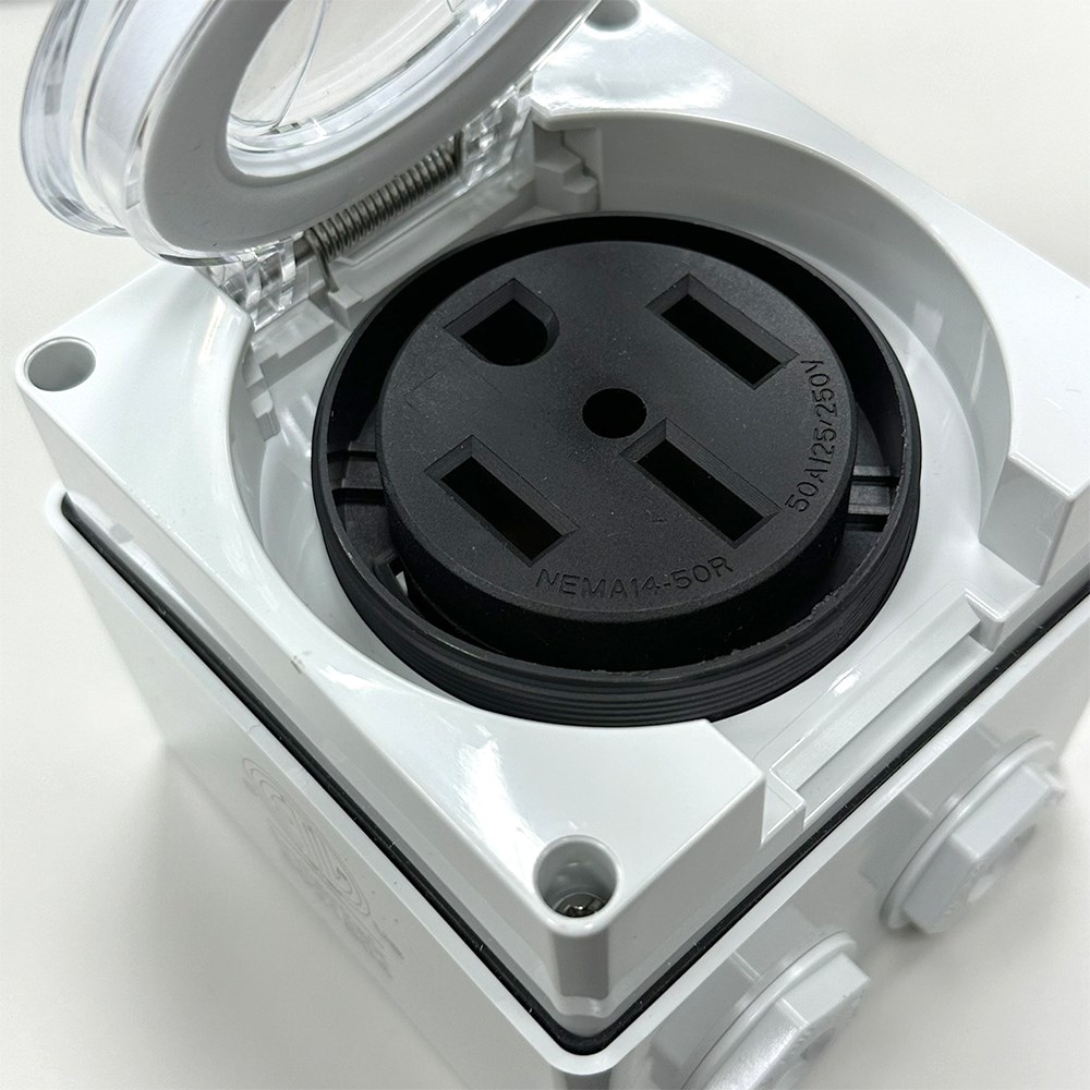 NEMA 14-50 防水電源插座盒