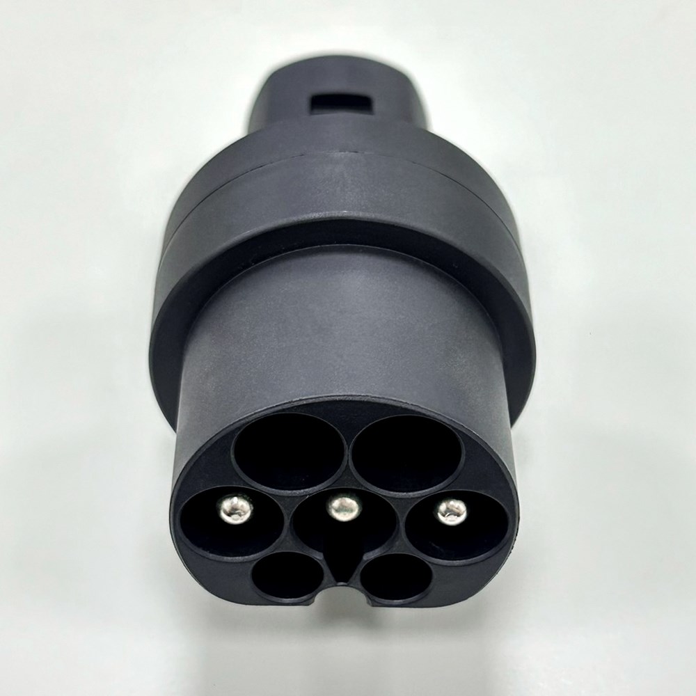 【台灣 菲爾雷】Type2 轉 TESLA( TPC / NACS ) 轉接頭 Type2充電樁轉接頭 TPC轉接頭