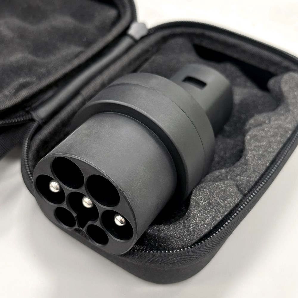 【台灣 菲爾雷】Type2 轉 TESLA( TPC / NACS ) 轉接頭 Type2充電樁轉接頭 TPC轉接頭