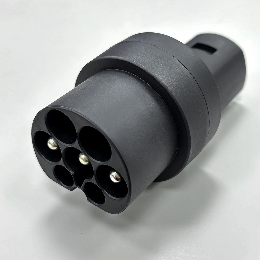 【台灣 菲爾雷】Type2 轉 TESLA( TPC / NACS ) 轉接頭 Type2充電樁轉接頭 TPC轉接頭