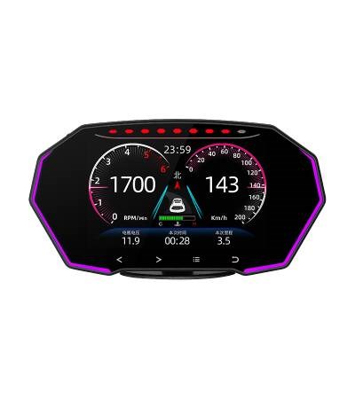 F11 OBDII+GPS Head Up Display (Touch panel)