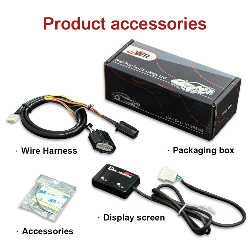 Electronic throttle accelerator