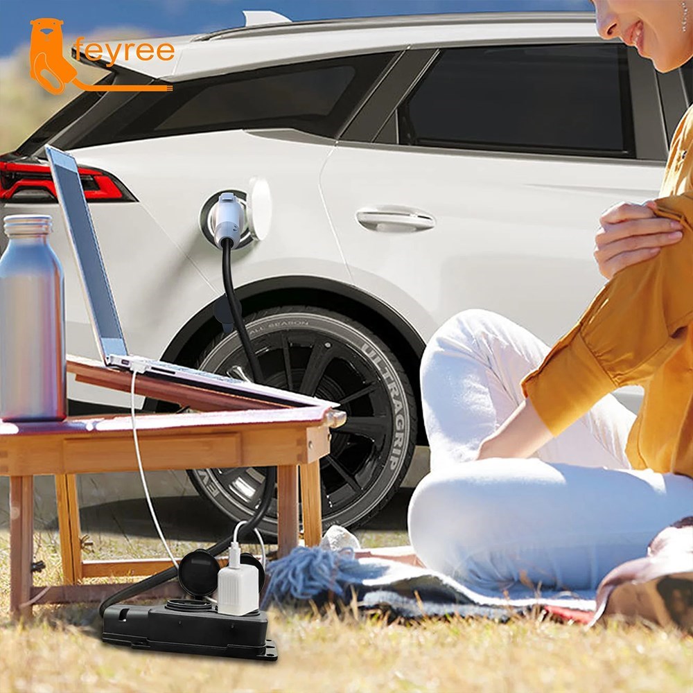 【台灣 菲爾雷】Type1 Luxgen n7 V2L 車對外供電 放電轉接器